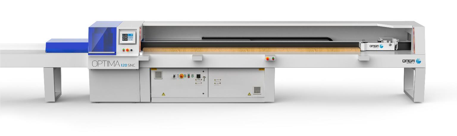 Circular automat de retezat cu optimizare mod. OPTIMA 120 SNC
